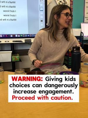 1. Clear expectations (creates structure and predictability) 2. Positive reinforcement (acknowledge and reinforce desired behaviors to motivate students and maintain engagement)  3. Interactive songs and activities 4. Movement breaks And so many more!  Curious about the song I was singing? It’s called “What’s in the Box?” (or “What’s in the Jar?”)—a fun game we play every morning.  I have a few videos of it. Comment “SONG,” and I’ll send them your way. Follow for more classroom management tips! ❤️ #aba #appliedbehavioranalysis #behavior #classroommanagement #behaviormanagement #teachersofinstagram #teacher #teaching #teach #teachersfollowteachers #teachersofig #teachersofinsta #elementaryteacher #sped #specialed #specialeducation #specialeducationteacher #specialeducator #instruction #behaviors #bcba #rbt #newteacher #teachertips #teachertraining #teachersupport #reinforcement #behavioranalysis #behavioranalyst #teachersbelike #teachersoftiktok 