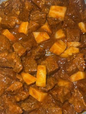 Carne Guisada 🍽️ 😋 #carneguisada #carneguisadapuertorico #beefstew #dinner 