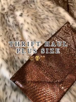 Thrift Haul 🤎 #plussizefashion #furr #outfitideas #thrifted #thrift #thrifthaul #shoppinghaul #shopping #fyp #fyp#paratii 