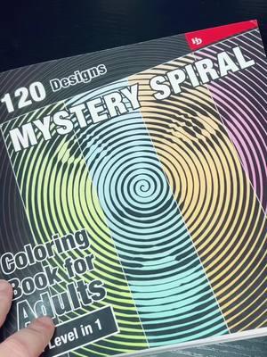 Mystery Spirals coloring book! #mysteryspirals #coloringbook #amazoncoloringbooks #yorkie #yorkiesoftiktok #caylastoyreview  