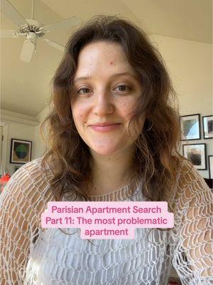 Any traces of mold will almost always have me saying no to a potential apartment. Also thought this place was overpriced for the location and the niceness of the kitchen/bathroom! I started to visit out-of-budget apartments because I was getting desperate at this point #apartmenttour #parishome #parislifestyle 