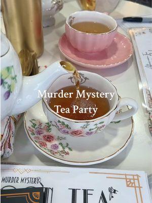 We had a blast being little detectives today! 🕵🏻‍♀️🔎 #Vlog #minivlog #murdermystery #girltime #teaparty #teapartyvibes #girlsjustwanttohavefun #letthemeatcake #fyp #thingstodo #pa 