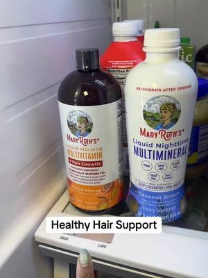 Making sure that my morning routine and nighttime routine supports my healthy hair journey🙋🏽##healthyhair##hairhealthjourney##SuperBrandDay ##MaryRuthsSuperBrandDay