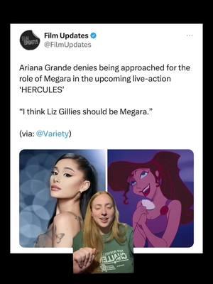 obsessed with them #arianagrande #wicked #wickedmovie #lizgillies #jadewest #victorious #catvalentine #rent #hercules #disney #liveaction #broadway 