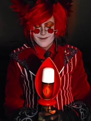 He is so silly <3 #hazbin #hazbinhotel #hazbinhotelcosplay #radiodemon #alastor #alastorcosplay #alastorhazbinhotel #alastorhazbinhotelcosplay 