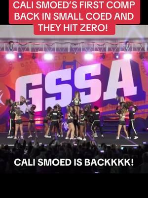 They ate #cheer #smoed #calismoed #californiaallstars #californiasmoed #smallcoed #cheerton #cheerleading #cheerleader #allstarcheer 