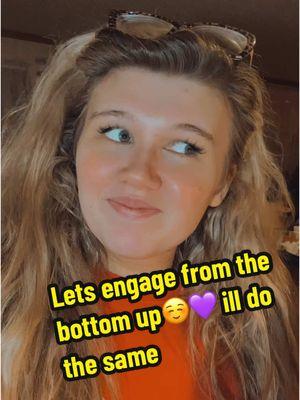 Ive met so many nee besties on here! If you havent yet. Follow me on my instagram. Linked on my bio. Its Kisses_Its_Brooke #engagement #fyp#comment#letsengagefromthebottomup#followyagirl#fyp#followmyig #engagementpost#tellmeaboutyourday