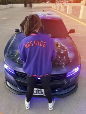 #CapCut  She’s not fast, but she’s fabulous 💜 #charger #mopar #baggedcar #modified #verticaldoorsinc #lightingtrendz #dodgeofficial  #moparornocar #femaledriven #ladydriven #batman #joker  #harleyquinn #baggedcharger #showcar #wrappedcars #cartiktok #cargirl #paintisdead #comicart #cartok #layednotsprayed #carchick #carchicksoftiktok #lightingtrendzcharger 