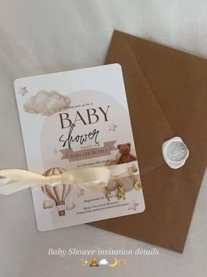 A labor of love🥹🧸✨☁️🫶🏼🌙💌 #babyshower #babyshowerinspo #babyshowerinvites #babyshowerinvitations #babyshowerinspiration 