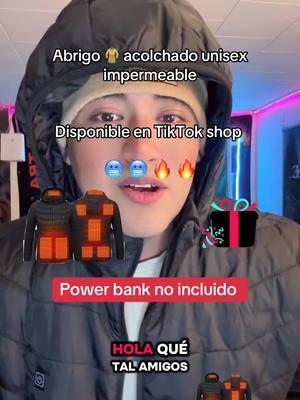 Abrigo 🧥 con calentador 🥶 disponible en TikTok shop 👍#TikTokShop #disponibleenlatiendadetiktok #abrigo #sueter #chamarras #soydanny #fyp #tiktok 