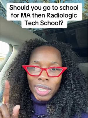 Replying to @;3 Should you go to school for MA then Radiologic Tech School? #radiologytechnologist #radiologytech #ma #medicalassistant #xraytechnologist 