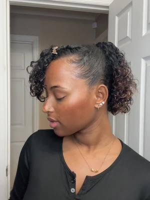 A Hairstyle ,I wasn’t sure where I was going with it 😂💕  • • • • #hairstyle #curlyhair #naturalcurlyhair #naturalcurlyhairstyles #naturalhair #fyp #hairstyletutorial #hairinfluencer #valentinesdayhairstyles #ValentinesDay #valentinesdayhair 