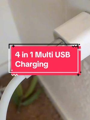 4 in 1 fast charging cable!! This thing is awesome! 🤯 #stockingstuffers #tiktokblackfriday #tiktokcybermonday #4in1chargingcable #chargingcable #usbchargingcable #iphonechargingcable #usbchargingcable #giftsforher #giftsforhim2024