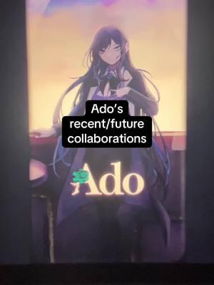 Ado🔛🔝. I’m excited to see new projects/collaborations with her soon. #ado #jpop #japanese #anime 