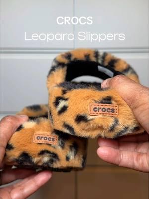 Crocs - Leopard Slippers #crocs #crocsgang #crocswithnosocs #crocs4life #crocsquad #slippers #shoestransition #shoeslover 