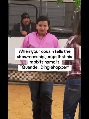 @Chey.Parks even I was scared 🤣 #MomsofTikTok #momlife #stockshowlife #stockshow #showmanship #rabbits #rabbit #showrabbit #humor #funny #fyp #foryou #foryourpage #silly #son #motherson #country #countrylife #cousin #cousins #family #jokes #bunny #2025