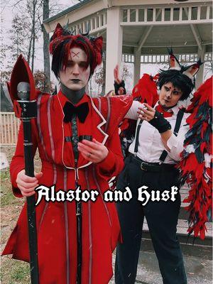 It will be a cold day in H*ll before Alastor makes a TikTok with Husk…. Wait #hazbihotel #hazbinhoteledit #hazbinhotelalastor #hazbinhotelcosplay #cosplay #ichibancon #ichibancon2025 @Kiras.Cosplays 