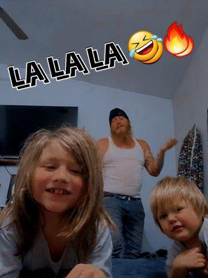 lalala🤣🔥 #RISEABOVE #dadandkids #THEGFAM #FUNNYVIDEOS 