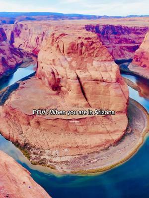 📍Horseshoe Bend, Arizona 🏜️⛰️🌵 #horseshoebend #horseshoe #arizona #Hiking #fyp #viralvideo #minivlog #travel #djiosmopocket3 #djiosmo @DJI Osmo 