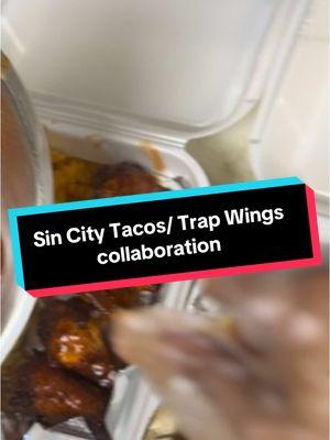 Sheesh @Sincitytacosllc and @Trap Wingz Las Vegas #fyp #wings #fypシ #barfood #grandopening #lasvegas #bar #viralvideo #trending #fypシ゚viral #stitch #duet #lasvegastiktok 