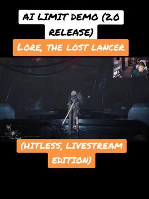 this boss was fun. #fyp #foryoupage #viral #soulslike #souls #gaming #ailimit #demo #new #Asia #sensegames #newdemo #v2 #bossfight #boss #live #livestream #nohit #hitless #nodamage #lorethelostlancer 