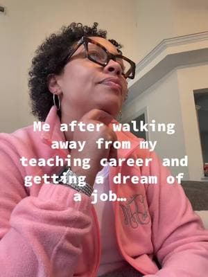 Yep, life after teaching was the best it’s ever been… then breast cancer! 🤦🏾‍♀️ Ironically, after my chemo I was presented an even better position!  God continue to shows up for me 🩷 #lifeaftercancer #BreastCancerAwareness #breastcancerstrong #formerteacher 