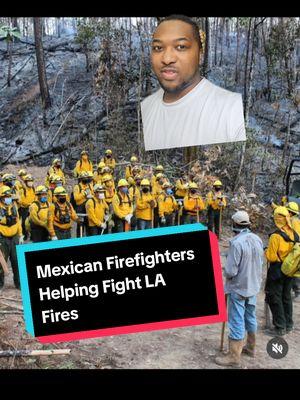 If they EVER NEED US in a natural disaster, God forbid, we better RISE! #itsbeenreportedbynyjo  #mexicantiktok #mexicanfirefighters #lafires #latintiktok #mexicanos #browntok 