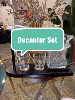 Decanter Set #decanterset #whiskeydecanterset 