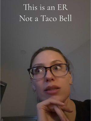 “this is an emergency department.. not a Taco Bell” 🤡 👏🏼 #emergencymedicine #physicianassistant 