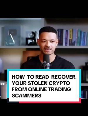 How to recover Lost or stolen crypto from scammers #CyberSecurity #CryptoScams #OnlineSafety #DigitalWealth #contentcreatorinsights   #FundRecovery #ScamAwareness #FinancialSecurity #CyberCrimeHelp #StayVigilant #cryptosupport #cont 