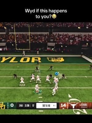 Bicycle kick pass assist for the touchdown is insane😭btw I did not see that corner#tnjw #eacfb25 #eacollegefootball #ps5 #eacollegefootball25 #texas #texasfootball #baylor #bayloruniversity 