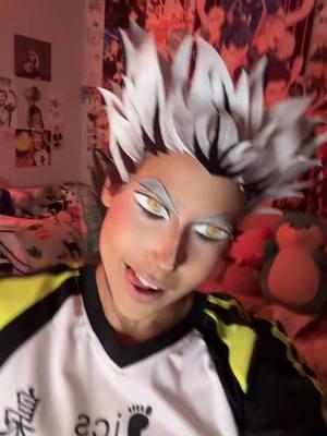 Icked myself out at the end because WHY WOULD I DO THAT 😭 #bokuto#bokutokoutarou#haikyuu#himbo#haikyuucosplay