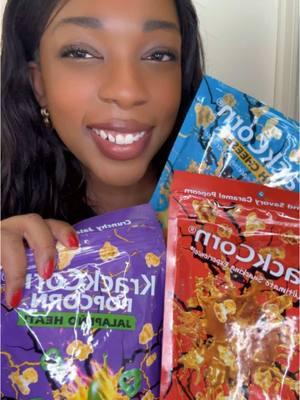 Calling all my popcorn lovers ‼️@KrackCorn Popcorn needs to be ordered now!! #popcornlover #popcornreview #snacktok #krackcornpopcorn #krackcornwithcheese #krackcorncaramel #krackcornjalapenoheat 