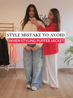 How To Style Puffer Jacket #Fashion #Styling #Girls #Empower #Mistakes #Sessions #Followformore 