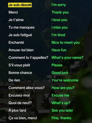 Learn to say in English #anglaisfacil #learnfrench #anglais #coursdanglais #apprendrelanglais 