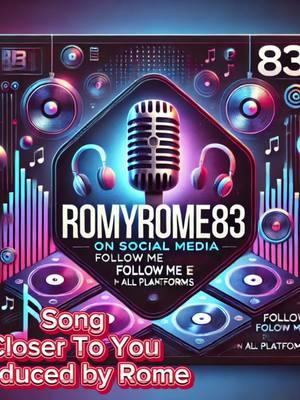 🎶 Closer to You 🎶 Experience the smooth vibes of this soulful R&B track about redemption, love, and spiritual connection. Let this song take you higher! 📲 Stream it now and follow RomyRome83 on all platforms! #CloserToYou #RomyRome83 #RnBMusic #SoulfulVibes #InspirationalMusic #NewMusic #FollowMe 