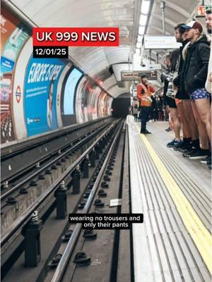 A “messed up” and bizarre London tradition where Londoners take to the underground tubes wearing no trousers and only their pants returns today #breakingnews #uknews #latestnews #headlines #newsstory #newsupdate #tube #underground #london #londontubes #passengers #londoners #notrousers #notrouserstuberide #train #public #nonchalant #bizarre #strange #tradition #yearly #horrific #nopants #underwear #casual #odd #educational #education #awarness #traditional #fyp #foryou #viral #uk999news 