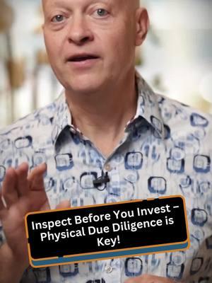 Before bidding on a property, make sure you’ve done your physical due diligence! Uncover hidden issues, avoid costly surprises, and make smarter investment decisions. 🏠💡 Learn how to protect your investment today! 🔗 Access Here : https://bobdiamond.link/AccessHere #RealEstateTips #DueDiligence #PropertyInvestment #SmartInvesting #RealEstateDeals #TaxSales #HomeBuyingTips #InvestSmart #BobDiamond #RealEstateEducation