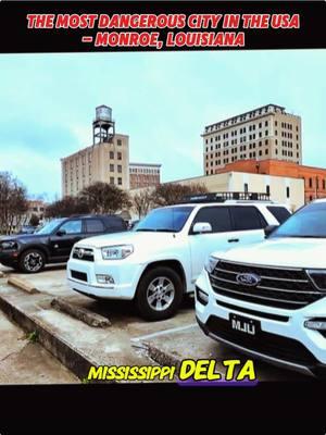 The most dangerous city in the USA - Monroe, Louisiana Part 1 #adventure #traveltok #exploreusa #usatravel #americanstates #checkusa #unitedstates #dangerouscity #monroecounty #louisianacheck #lousianastate #downtownmonroe #abandone #abandonedhouse #abandonedmansion #abandonedbuildings #foryou #fyp #fypage 