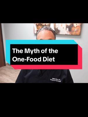 The Myth of the One-Food Diet #HealthyEating #NutritionMyths #BalancedDiet #HealthTips #Wellness #DietMyths #HealthyLifestyle #NutritionFacts #FoodChoices #WeightLossTips 