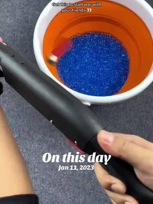 #onthisday #gelblaster #orbeez #toygun #gelballblaster #gelball #tiktokmademebuyit #TikTokShop 