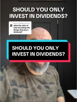 Replying to @SilvaPR what are the risks of ONLY investing in dividend investments? #kennethsuna #retireearly #genzfinance #investingforbeginners #investing #learnontikok #Lifestyle #howtoinvest #millionairemindset #millennialmoney #dividends #growthstocks #dividendstocks 