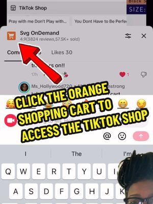 Replying to @Ms_Hollywood720 #greenscreenvideo how to access the TikTok shop. #svgondemand #screenprinttransfers #TikTokShop #cricuthacks #screenprinttransfervendor #tshirtbusiness #tshirtmakers #creatorsearchinsights 