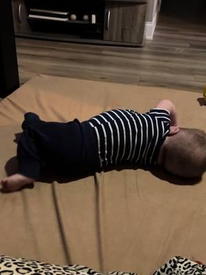 NIKO LEARNING TO ROLL OVER🥺 #NIKO #4monthsold 