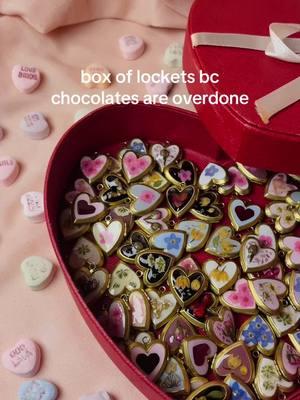 just a few hours left 🥹 #boxofchocolates #ValentinesDay #heartshaped #heartlocket #lockets #trending #fyp  