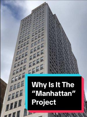 The most indelible images of the project to achieve nuclear fission and build an atomic bomb take place in the New Mexico desert — so why was it called the Manhattan Project? #nychistory #manhattanproject #oppenheimer #wwii #truetalesnyc 