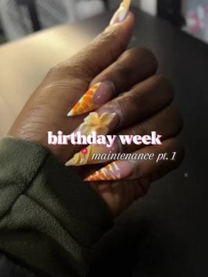 Birthday loading 📌 but first, the maintenance 💅✨ #fyp #fypシ #birthdaygirl #birthday #viraltiktok #birthdaymonth #birthdaymaintenance #maintenanceday #grwmnails #domynailswithme #nailart 