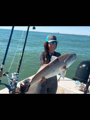 Uncut footage of my fight with my 3 Bull Reds on our Galveston Bay, TX trip last November. @Rick Cruz @Cher Karbassian #bullreds #saltwaterfishing #fishtok #girlswhofish #ladyangler #fishinglife 