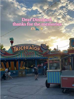 Dinoland you will be missed 🫶🏻🦕✨ #disney #disneyworld #disneycreator #dinolandusa #disneylocals #animalkingdomdisney #disneydinoland #disneygirlie #disneyparks #disneyaesthetic #chesterandhester #disneymemories #goodbyedinolandusa 