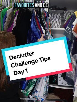 Day 1 of the 20 Days To Declutter Challenge: Clothing in Closets! 👗✨ Today, we’re clearing out what we don’t love or use and making space for what truly serves us. Remember, it’s about progress, not perfection. Ready to declutter? Let’s do this! 🏡 Grab your free declutter checklist at link 🔗 in bio and join me tomorrow for Day 2. #DeclutterChallenge #thedailydiy #closetcleaning 